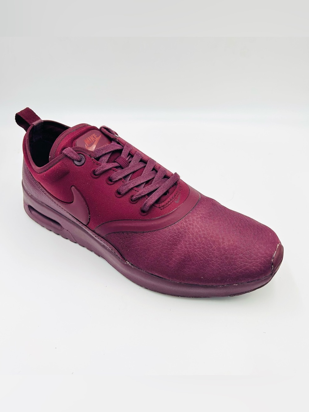 Nike Air Max Thea Premium Burgundy Crush Sneakers Women’s Size 9 shoes